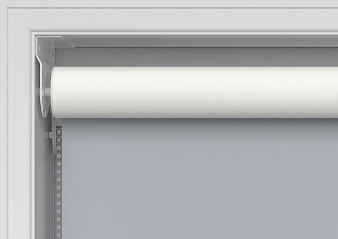 Rimini (Blackout), Grey & Optima Black - Double Roller Blind - Image 9